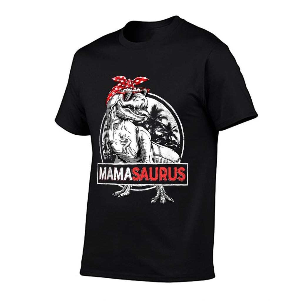 Mamasaurus T Rex Dinosaur Funny Mama Saurus Mothers Family  Stretchy T-Shirt