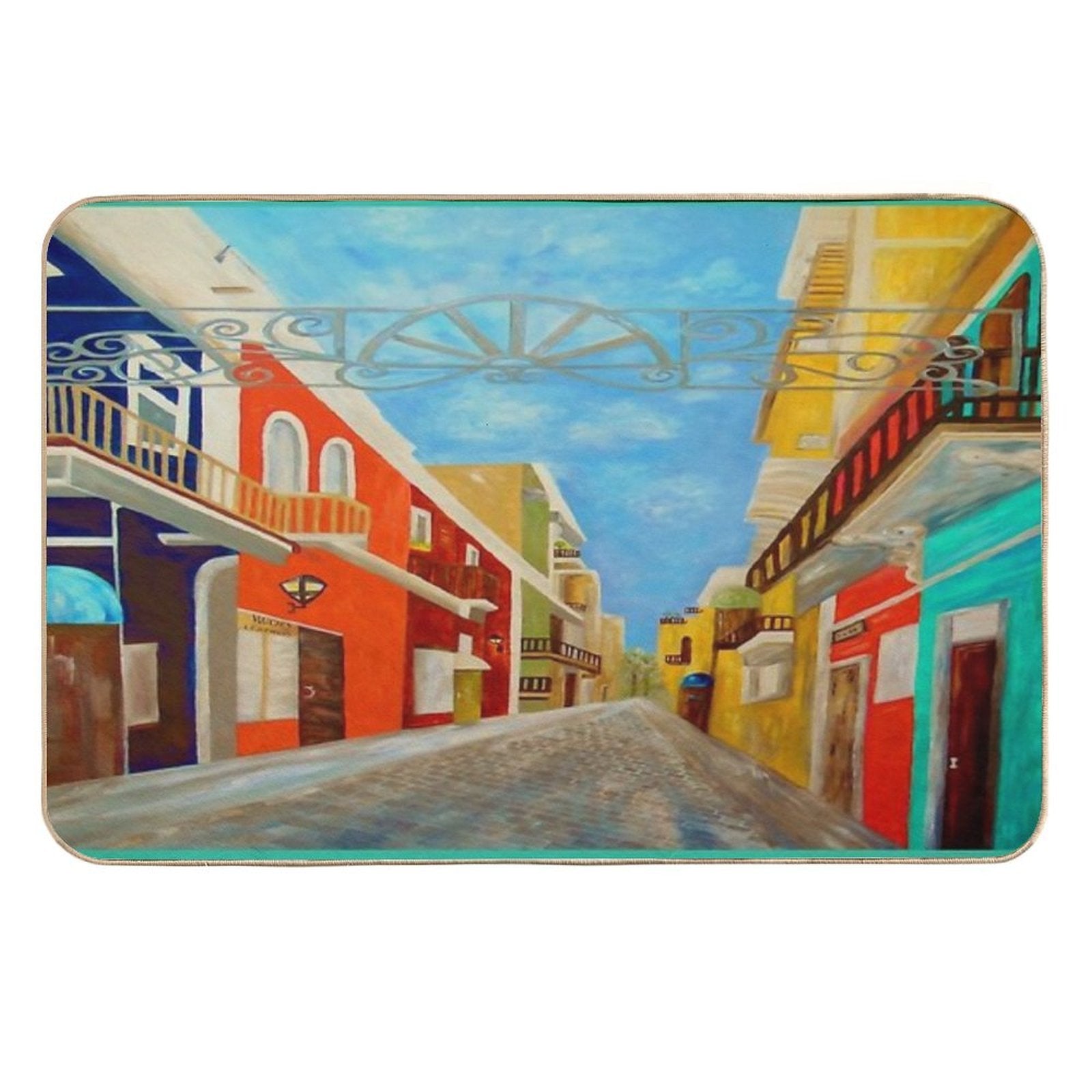 Old San Juan  Toxin-Free Bath Mat
