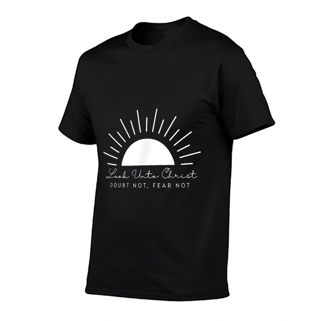 Look Unto Christ 2025 LDS Youth Theme Camp Sunburst  Quick-drying T-Shirt