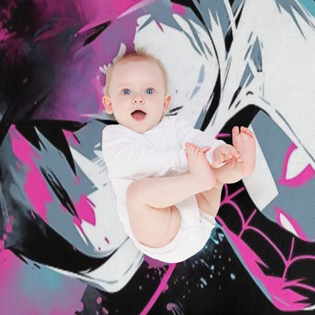 Spider Gwen Graffiti Durable Throw Blanket
