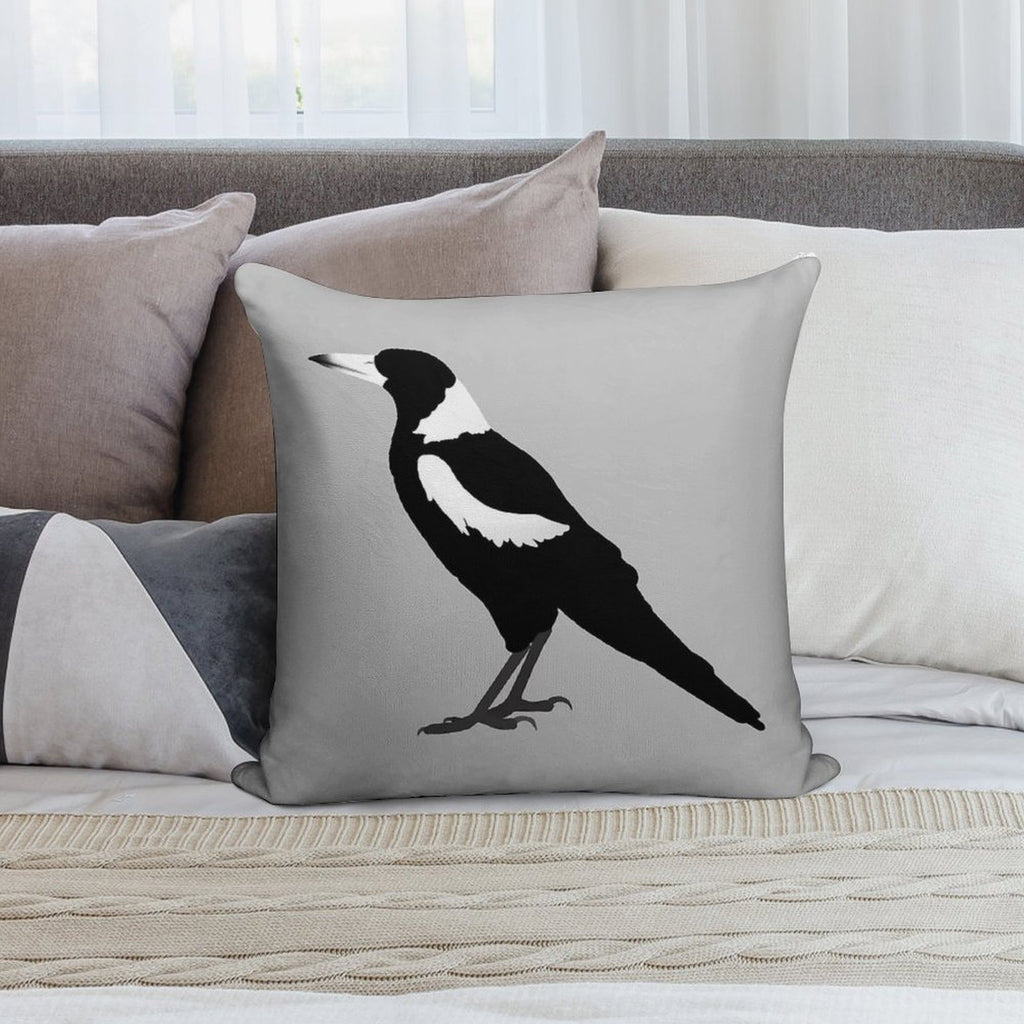 Magpie Soft Gift Ready Throw Pillow