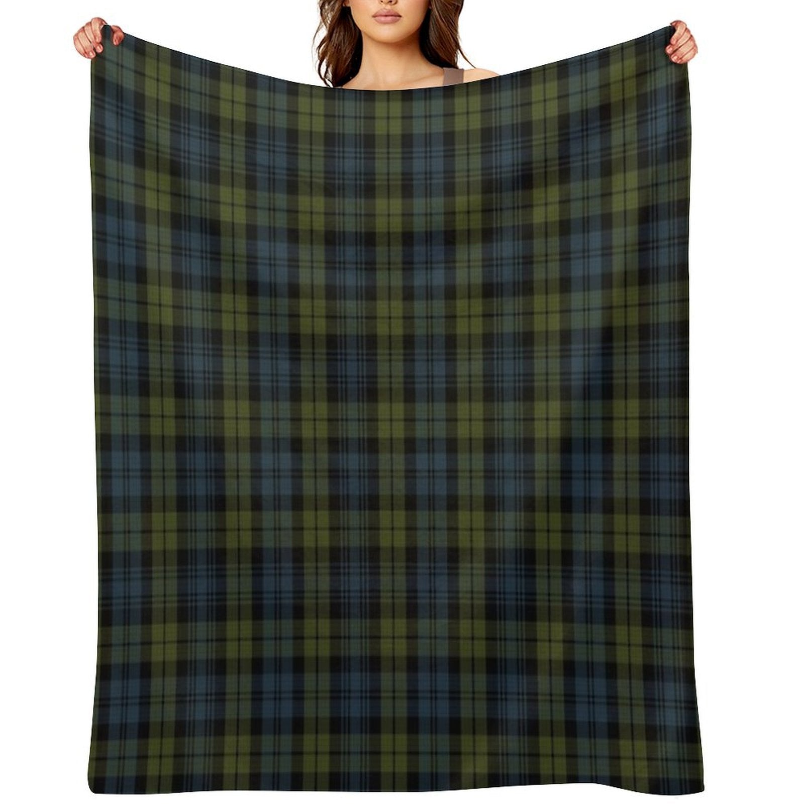 Campbell Clan Tartan (High Res) Comfort Throw Blanket
