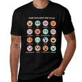 Funny Your Feelings Are Valid My Feelings Emotion Faces  Graphic-printed T-Shirt