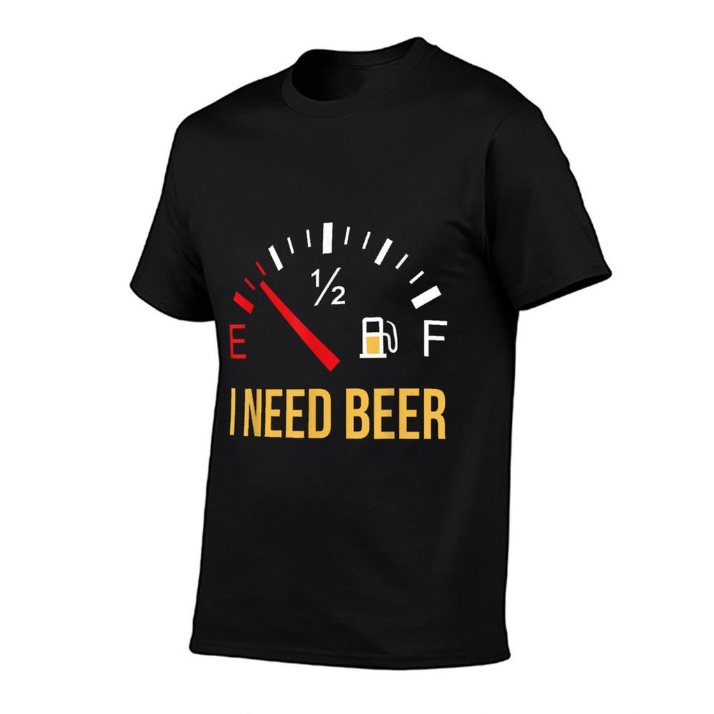 I Need Beer Beer Drinking Party Design Gift  Heathered Texture T-Shirt