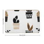 Assorted Cactus Pattern  Non-Slip Bath Mat