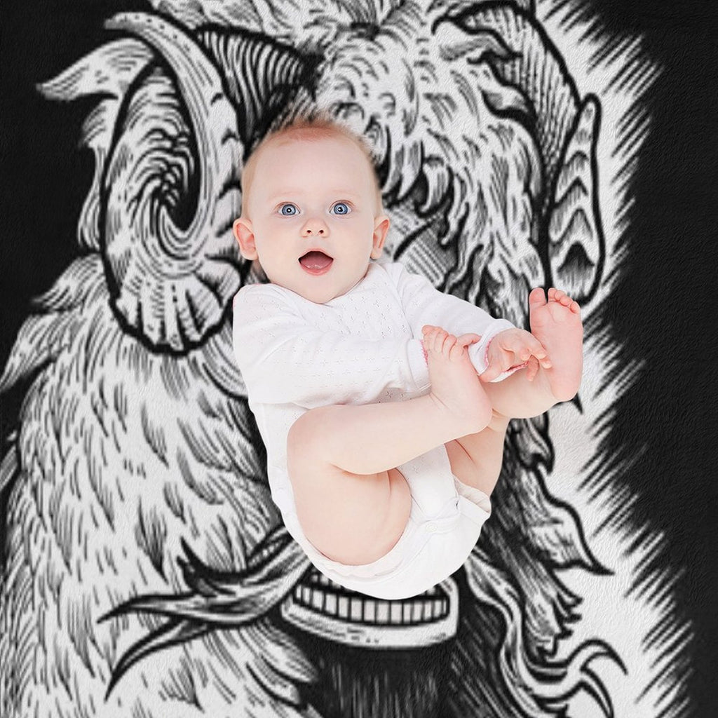 Mohácsi Busó Lightweight Throw Blanket