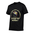 Si Ya Saben Como Me Pongo Pa Que Me Invitan - Funny  Ribbed Collar T-Shirt