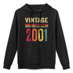 21 Year Old Gifts Vintage 2001 Limited Edition 21st Birthday Relaxed Fit Hoodie