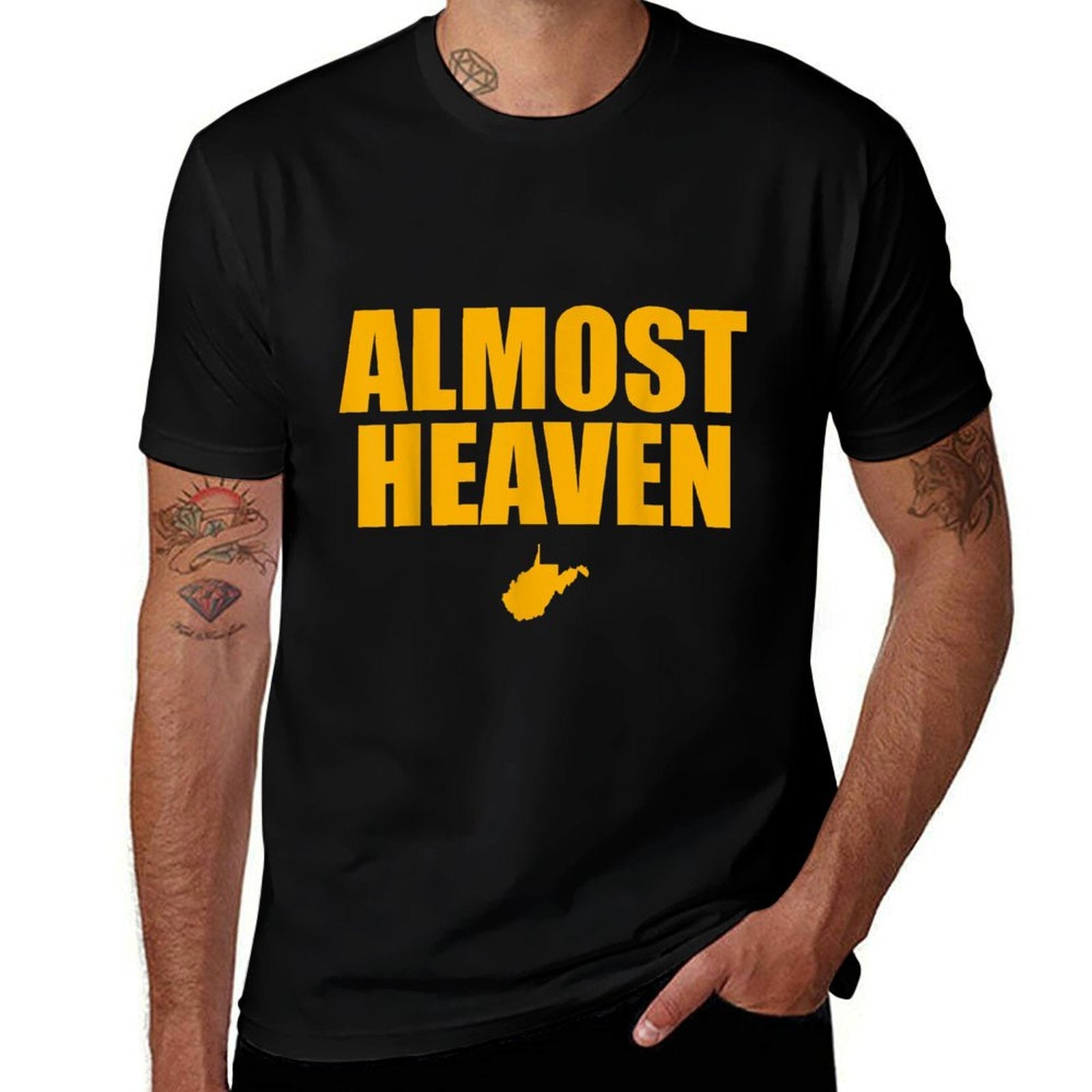 Almost Heaven, West Virginia  Polyester Blend T-Shirt