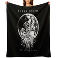 Original Merchandise Sleep Token - Whispers And Swings in A Playground of Worship Quick-dry Throw Blanket