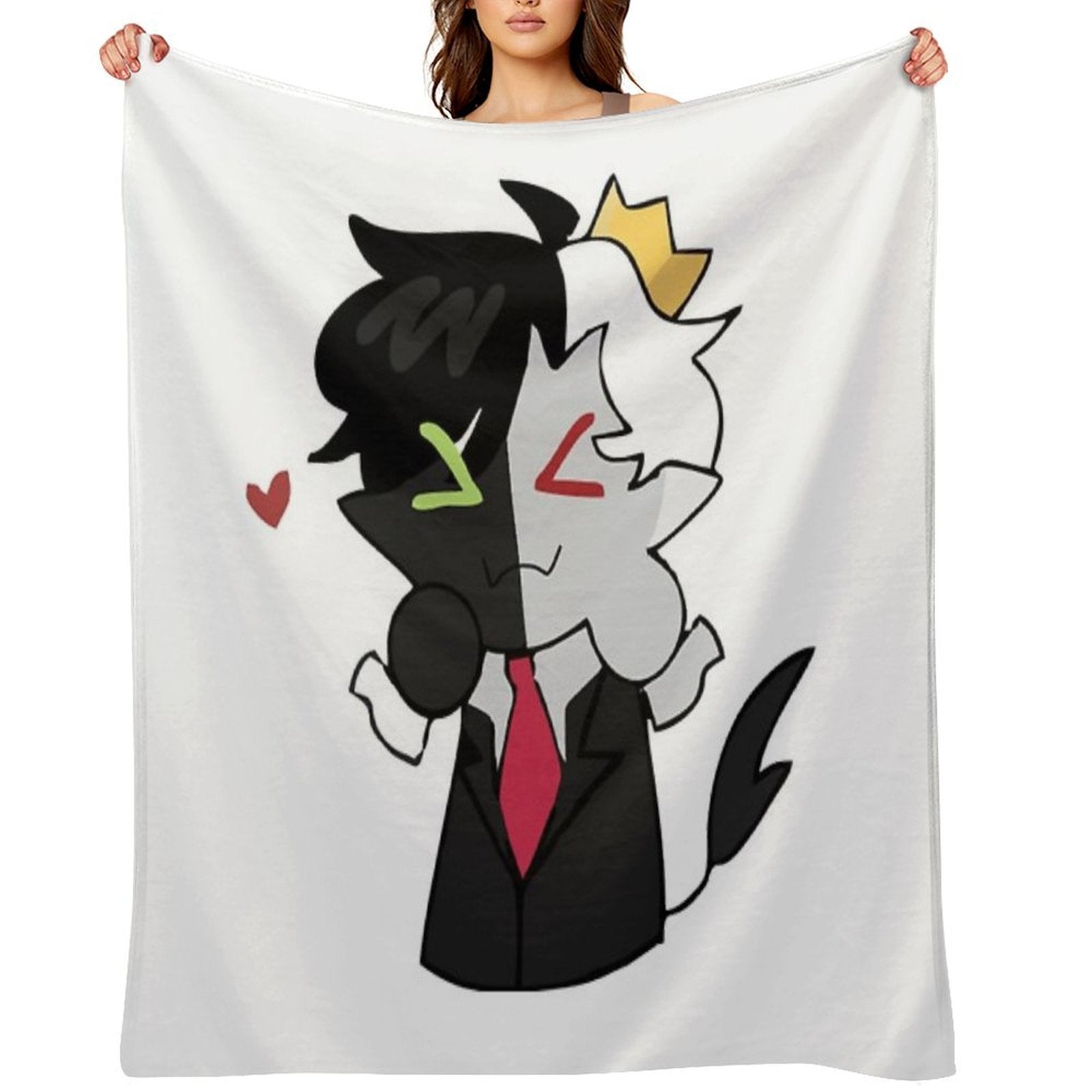 Ranboo Machine-washable Throw Blanket