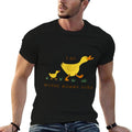I Go Where Mommy Goes Funny Duck Mom And Kids Boys Girls  Polyester Blend T-Shirt