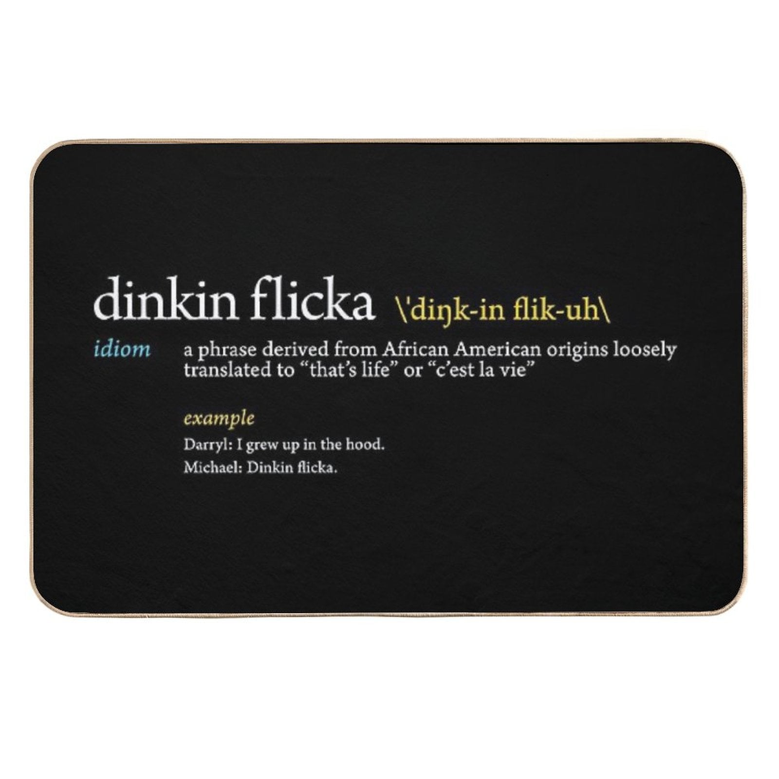 Dinkin Flicka  Versatile Bath Mat
