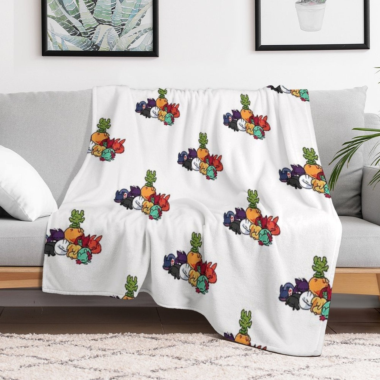 Group Hibernation Comfort Throw Blanket