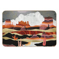 Coral Desert Lake  Multi-Purpose Bath Mat