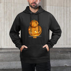 Star Wars Pumpkin Carved BB-8 Halloween Versatile Streetwear Hoodie