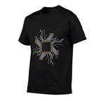 Motherboard  Heathered Texture T-Shirt