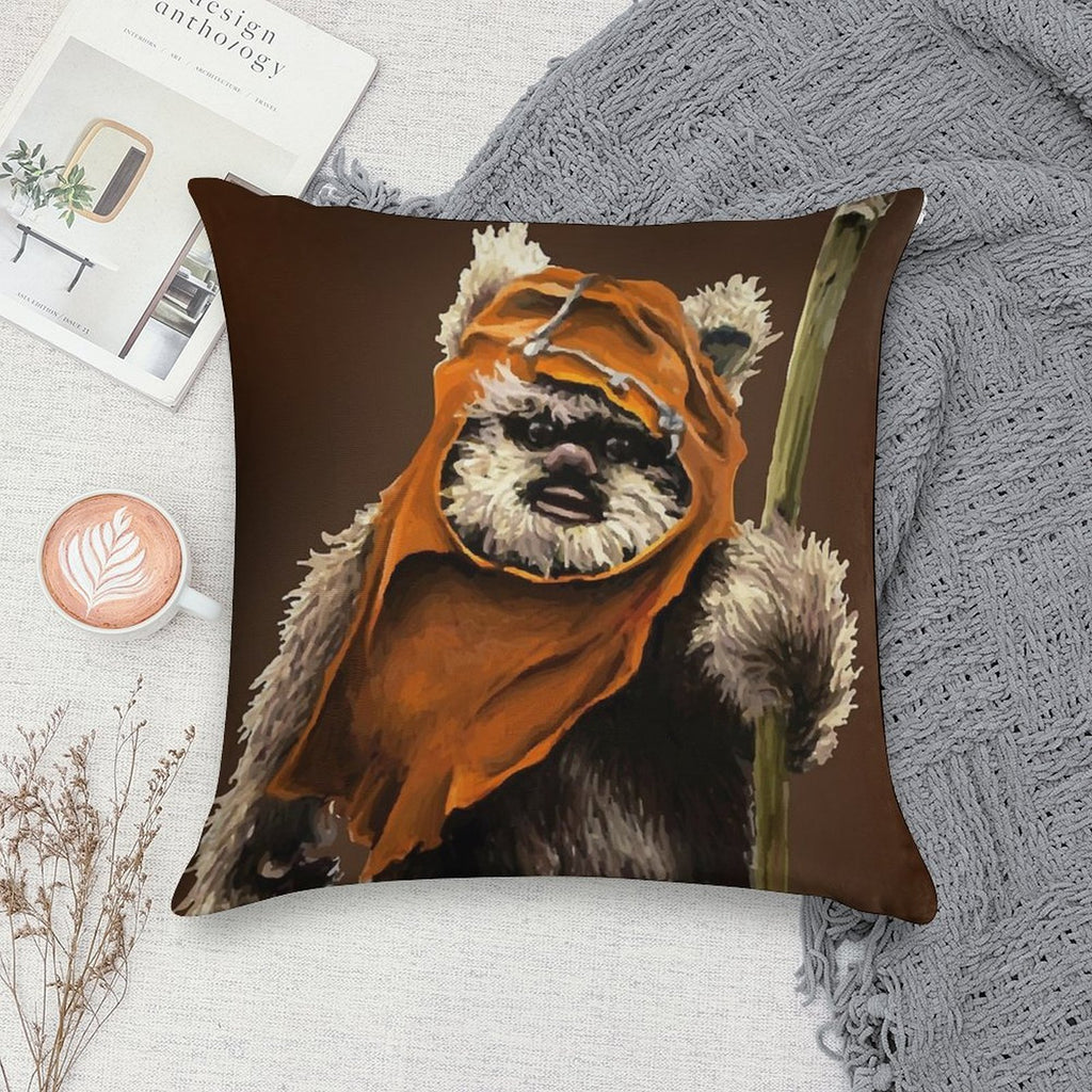 Ewok #2 Soft Style Accent Throw Pillow