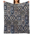 Whimsigoth Quilt Pattern 2025 Vintage  Stickers Decals DIY CRAFTS Sustainable Throw Blanket