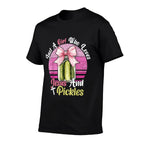 Just A Girl Who Loves Jesus And Pickles. Funny Pickles Jesus  Oversized Silhouette T-Shirt