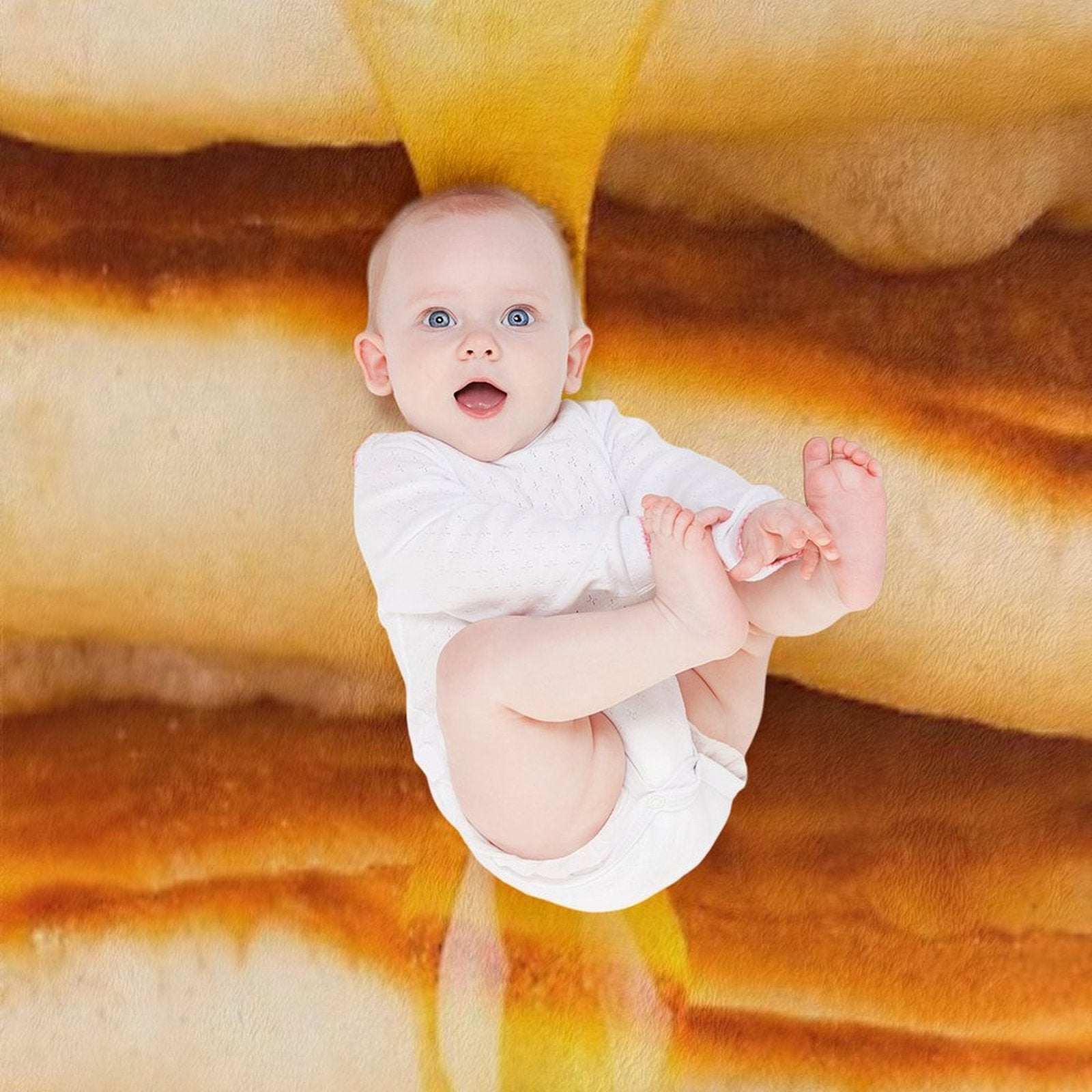 Pancakes Easy Care Throw Blanket