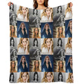 Dalida Collage Multi-functional Throw Blanket
