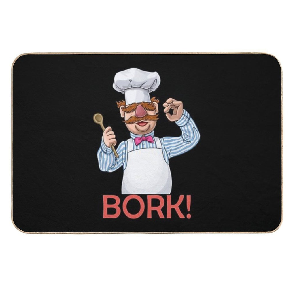 Swedish Chef  Non-Slip Bath Mat
