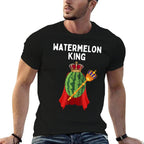 Watermelon King Funny Watermelon Lover Humor  Versatile T-Shirt