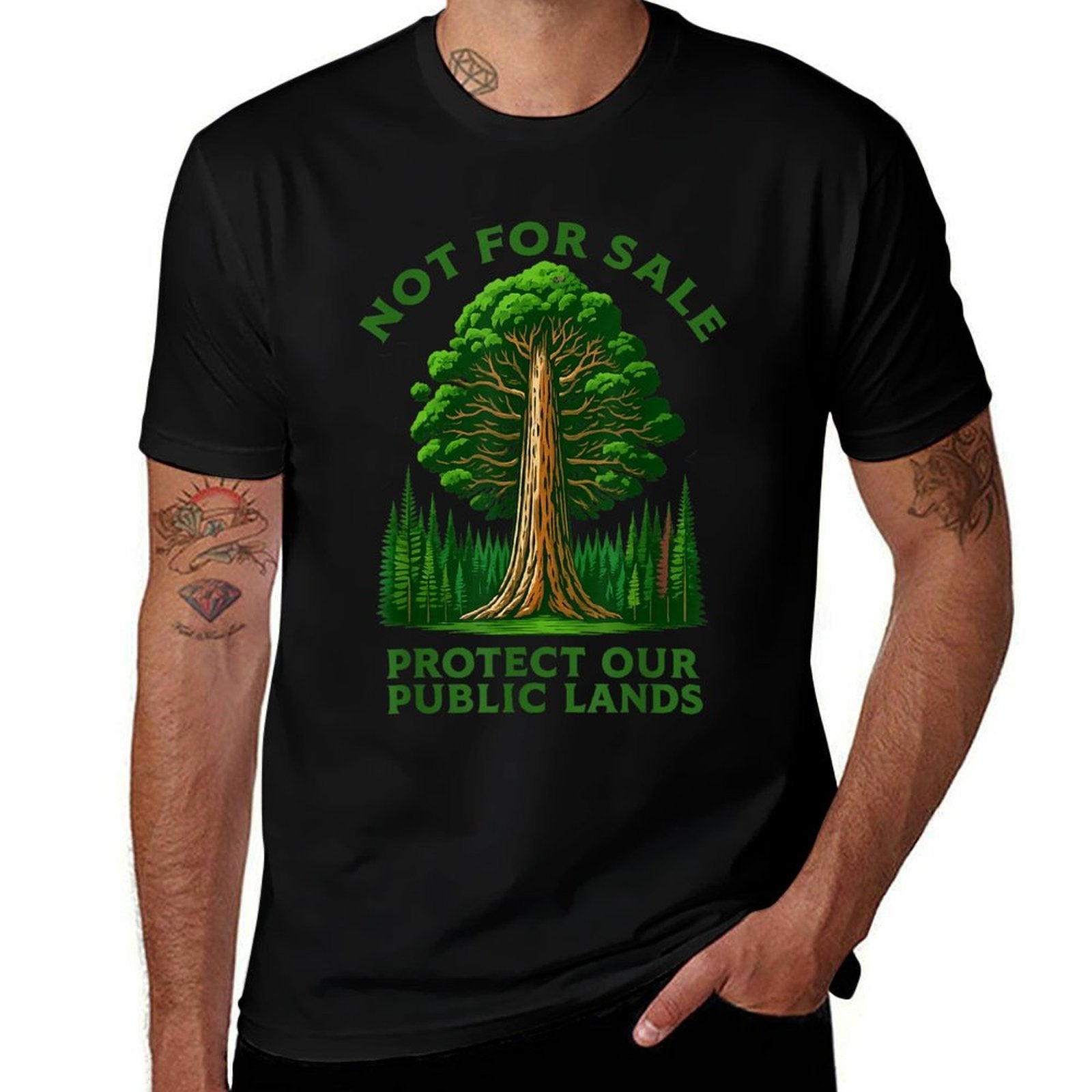 Not For Sale Protect Our Public Lands  Breathable T-Shirt