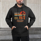 50 Year Old Gifts Vintage 1972 Limited Edition 50th Birthday Customizable Surface Hoodie