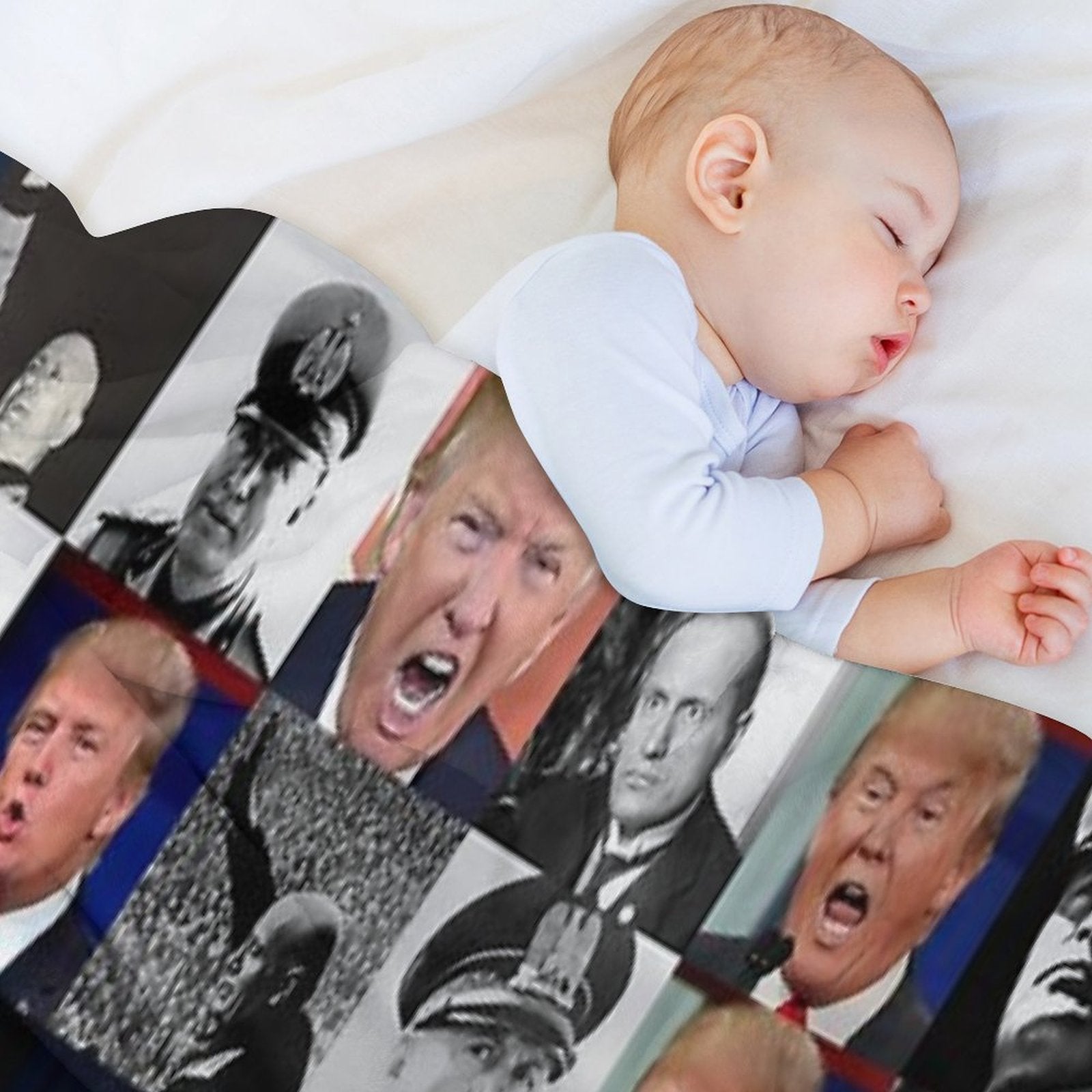 Fascism - A Warning Wrinkle-free Throw Blanket