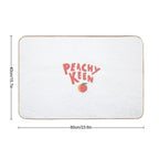Peachy Keen  Dirt-Trapping Bath Mat