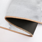 Gray Black White Abstract Minimalism #1 #minimal #ink #decor #art  Easy To Clean Bath Mat