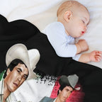 Chalino Mexican Singer #07 Shrink-resistant Throw Blanket