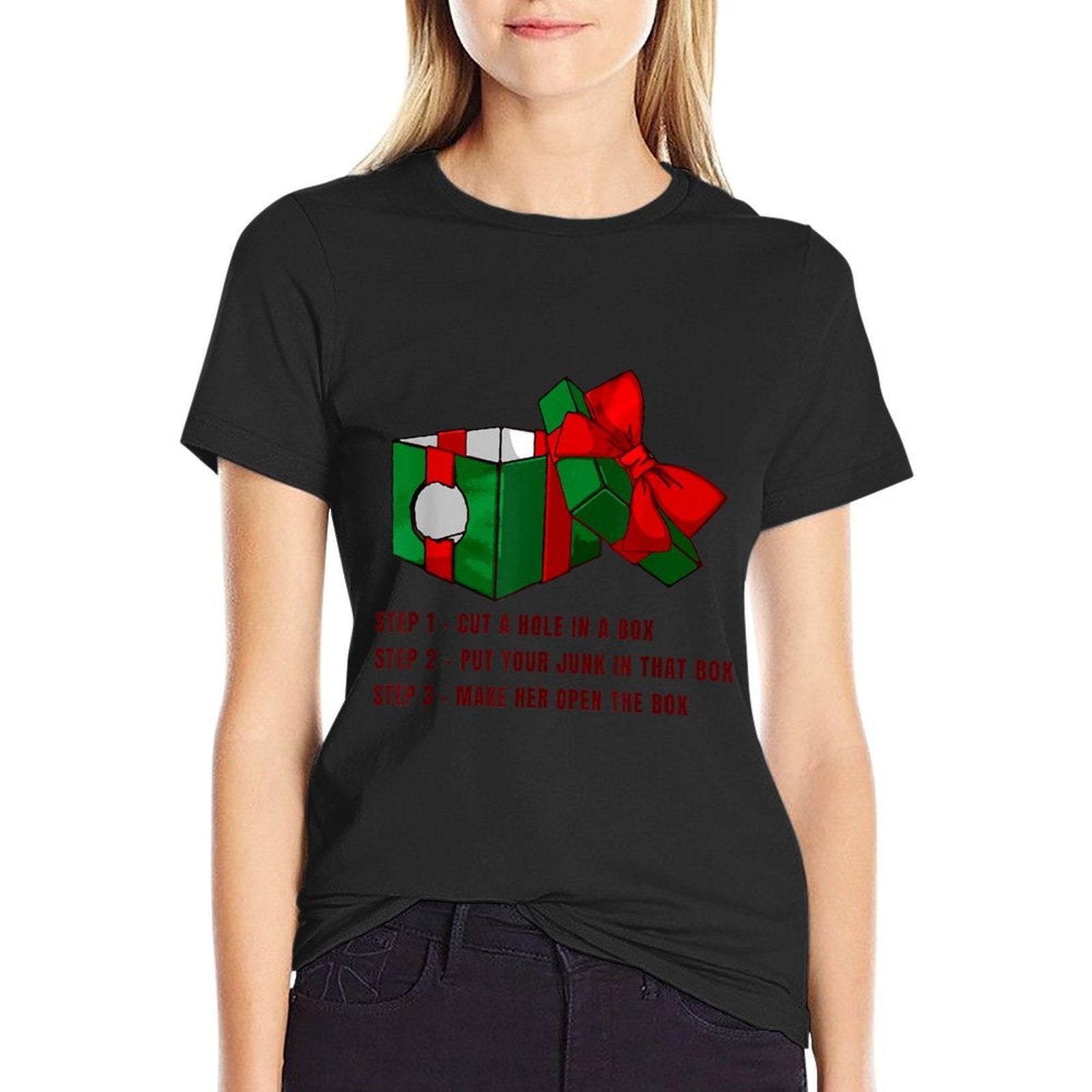 Funny Christmas, DICK IN A BOX Unisex for Men, Women  Breathable T-Shirt