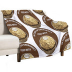 In Case Of Emergency Feed With Ferrero Rocher Machine-washable Throw Blanket