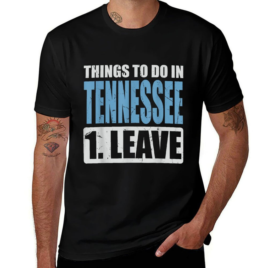Tennessee Meme - Things To Do in Tennessee  Trendy Pattern T-Shirt