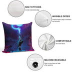 Guns for Hire Soft Decorative Cover Throw Pillow