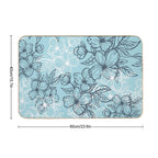 Flower Garden  Fade-Resistant Bath Mat