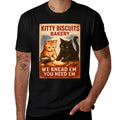 Kitty Biscuits Bakery We Knead Em You Need Em Funny Cat  Versatile T-Shirt