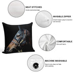 Winx - Racehorse Soft Hidden Zipper Throw Pillow