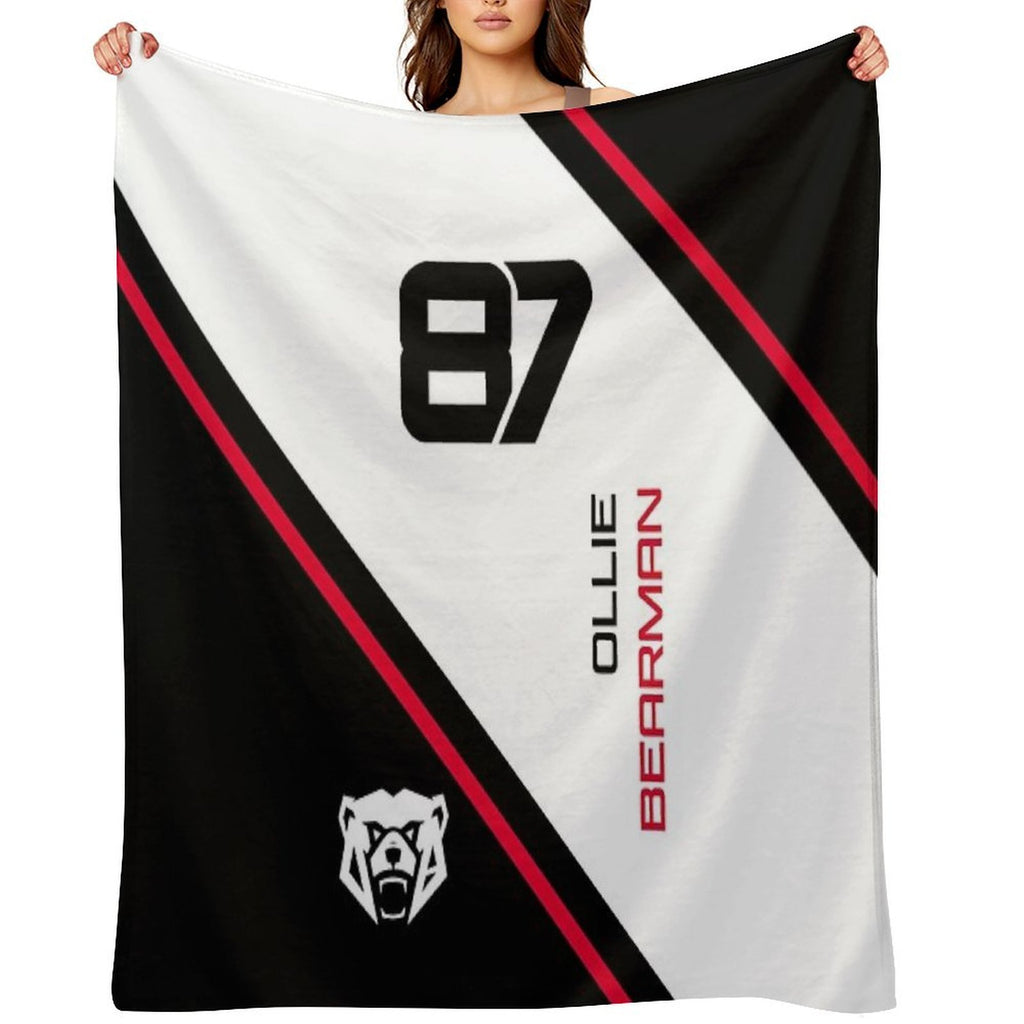 Ollie Oliver Bearman Formula 1 2025 Lightweight Throw Blanket