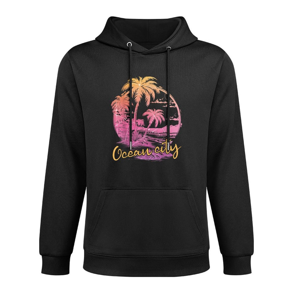 Ocean City Maryland MD  Palms Shrink-Resistant Hoodie