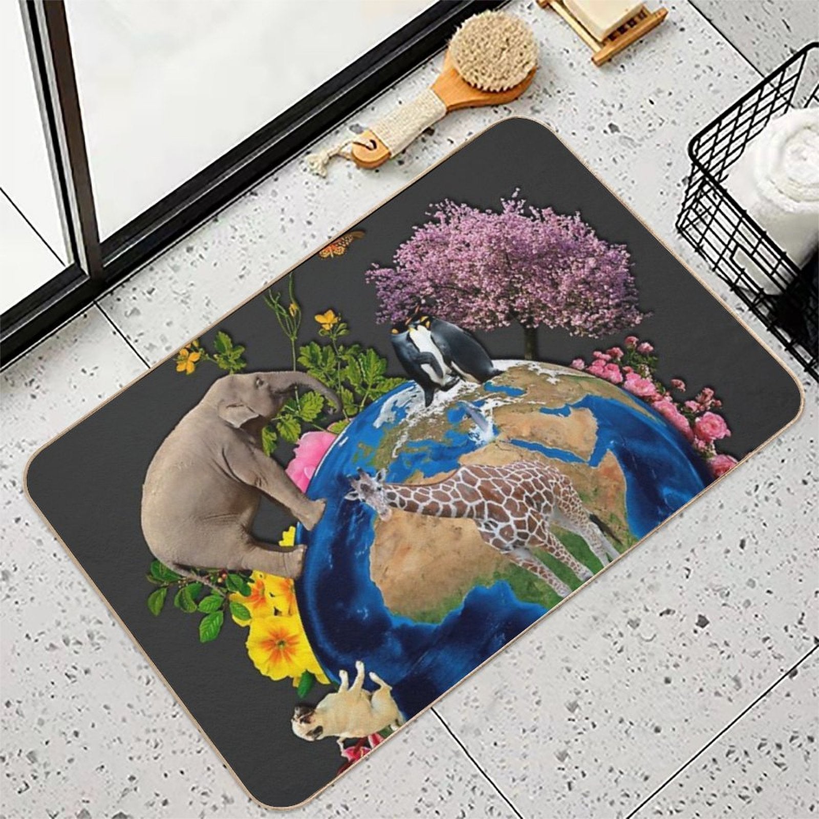 NATURE  Non-Slip Bath Mat