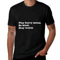 Men Womenns Boys Or Girls Funny Heavy Metal  Rolled Sleeves T-Shirt