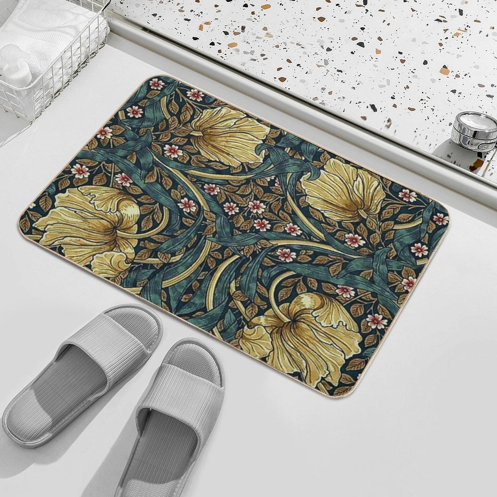 William Morris Pimpernel  Repositionable Bath Mat