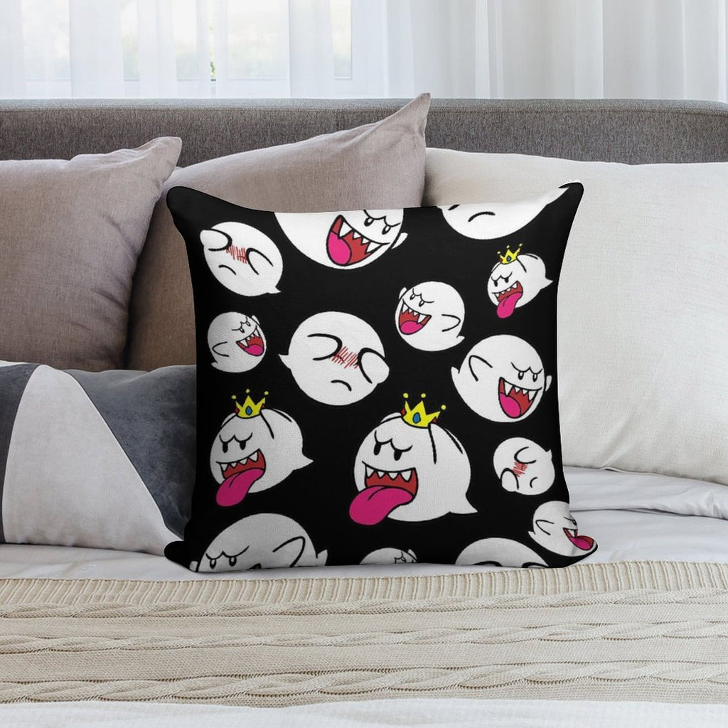 King Boo Swarm Soft Skin-Friendly Throw Pillow