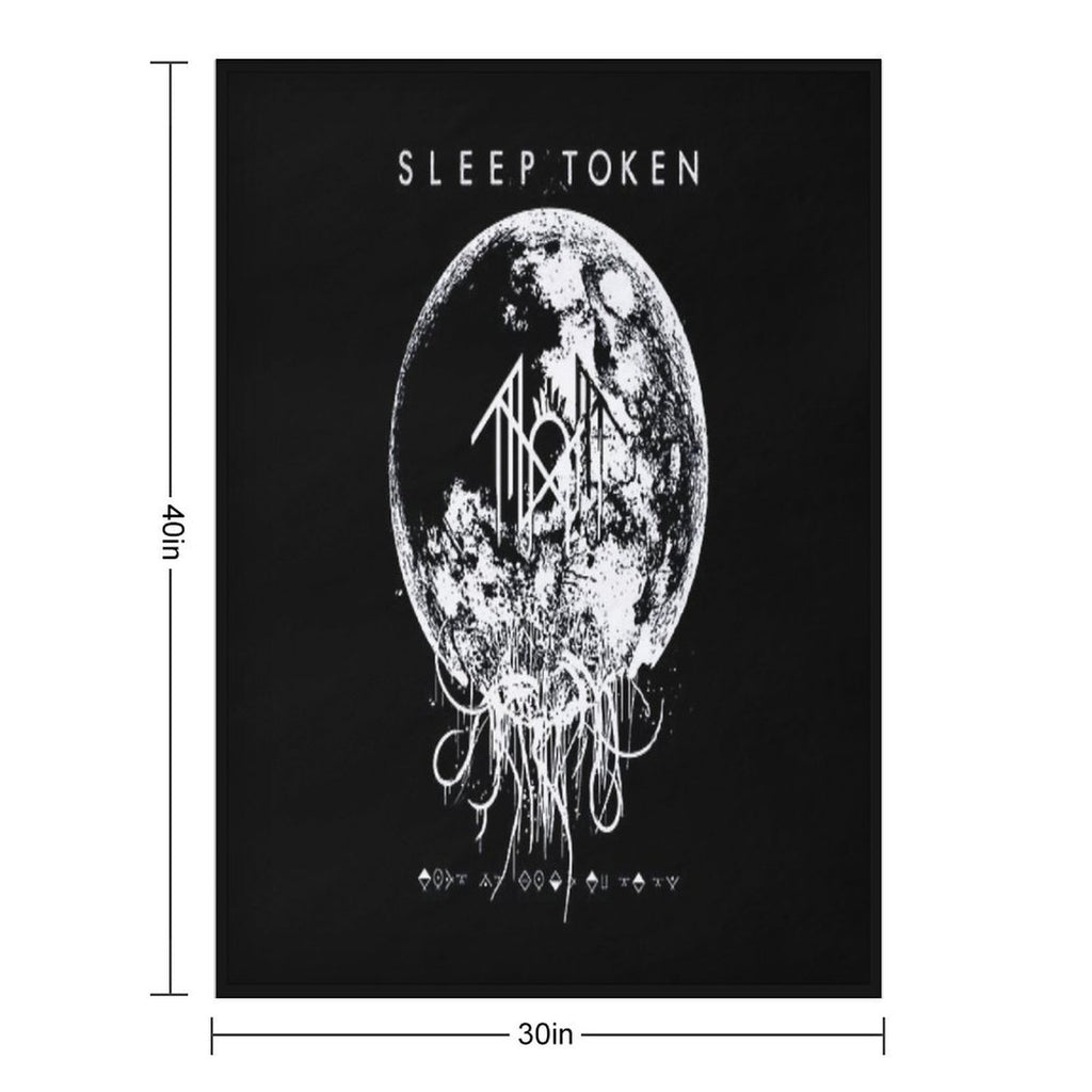 Original Merchandise Sleep Token - Whispers And Swings in A Playground of Worship Quick-dry Throw Blanket
