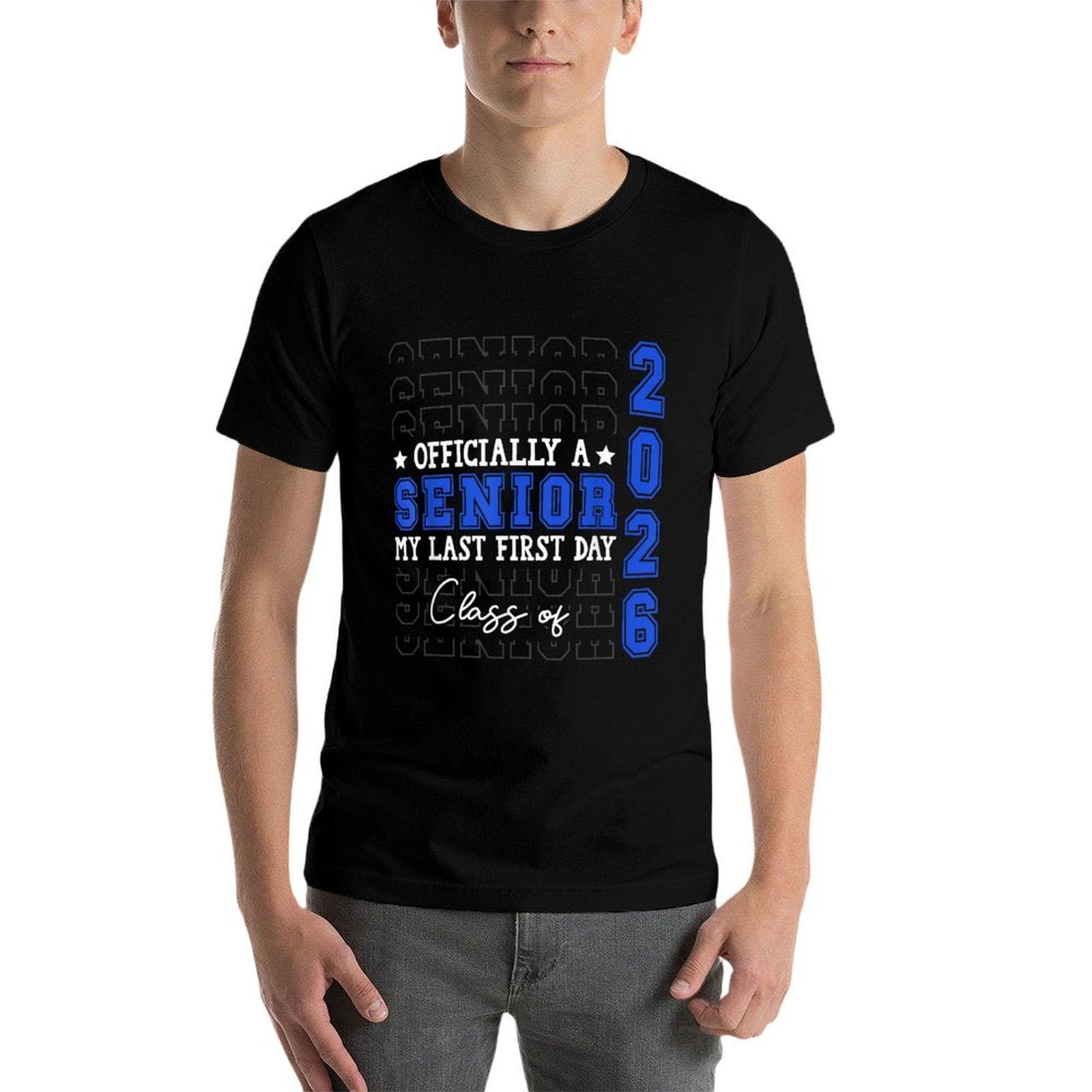 Officially A Senior 2026 My Last First Day Class of 2026  Breathable T-Shirt
