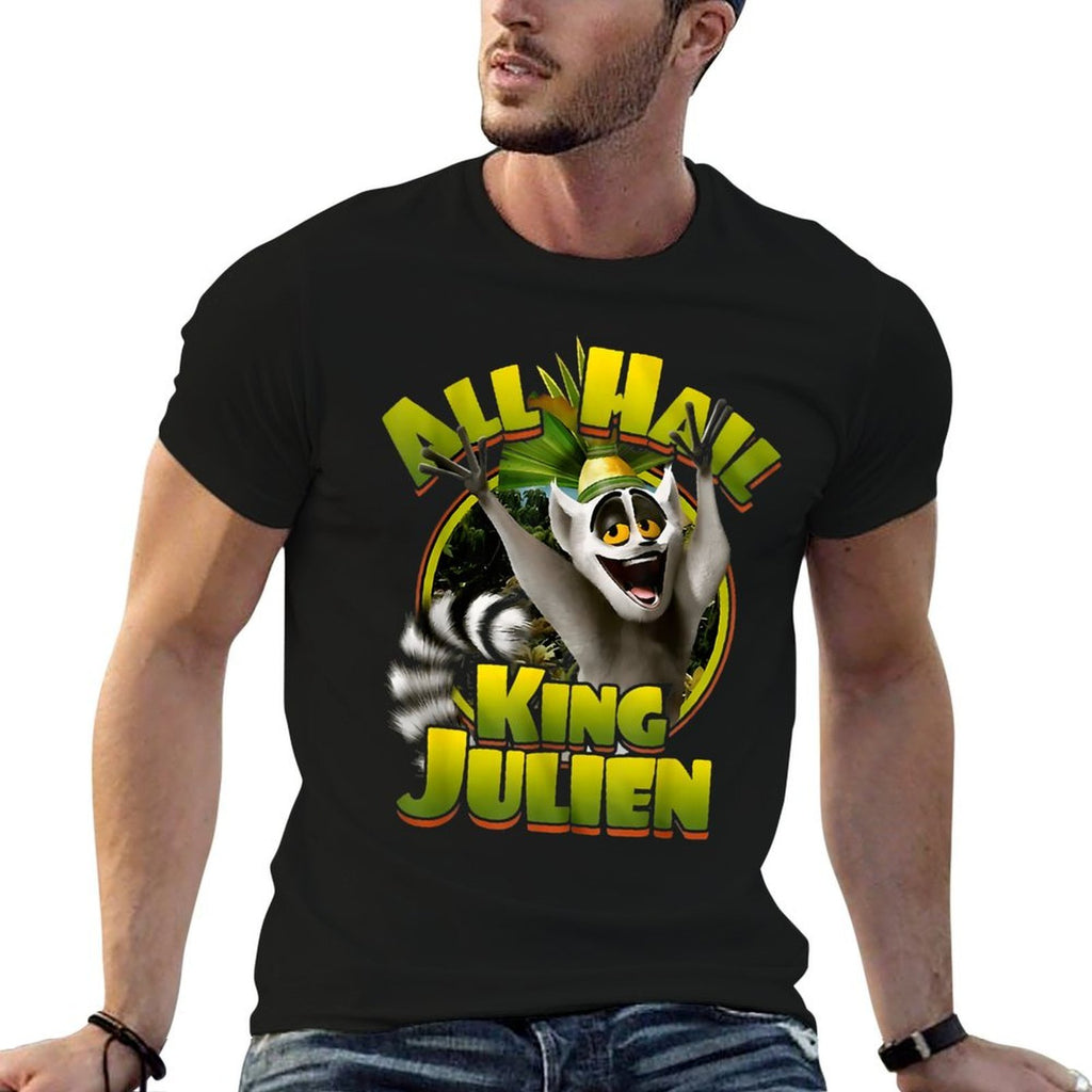 King Juliens  Fade-proof Color T-Shirt